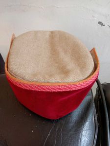 All.wool Kulu cap reversible handcrafted.