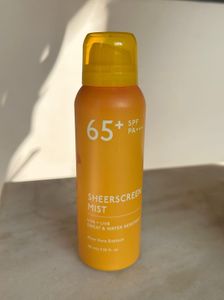 Asaya Sunscreen Mist Spray SPF 65+