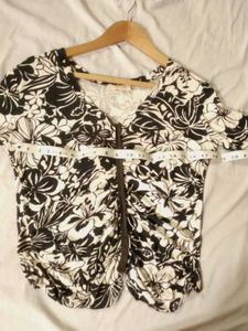 Beautiful Imported Ruched Top