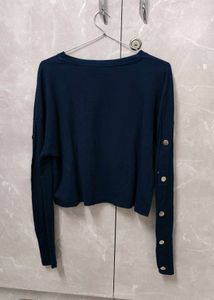 Nevy Blue Top From Westside