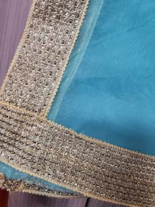 Sea Blue Dupatta