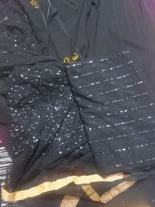 net sequence work embroidery kurti fibric