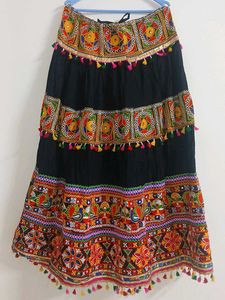 Colorful Embroidered Lehenga For Navratri