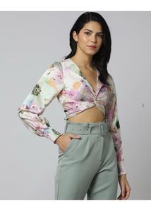 Butterfly Twist Crop Top