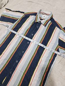 H&amp;M Striped Short Sleeve Shirt