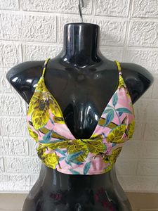 Printed Sport &amp; Bikini Bra Size M To L