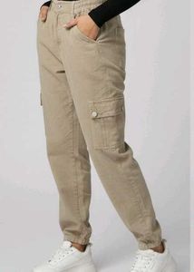 Trendy Khaki Cargo Pants