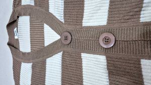 Striped Knit Cardigan