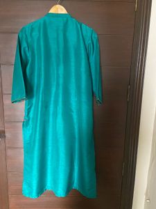 Elegant dark sea Green Kurta from (W)16