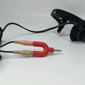 Headphone With Mic For Calling Single Side