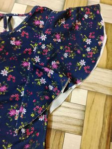 Floral Design Western Top