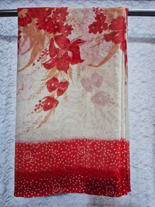 Elegant Floral Saree