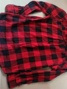 Red &amp; Black Flannel Shirt