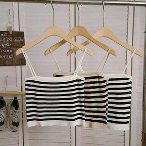 Striped Knit Cami Top