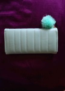 Mint Green Wallet/Clutch