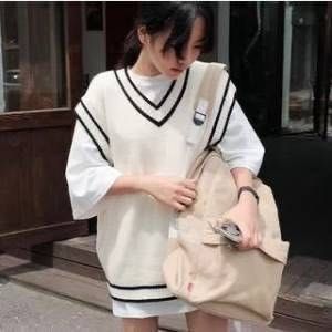 Trendy Knit Unisex Vest korean