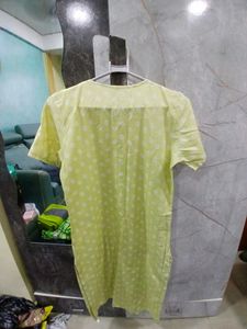 Pastel Green Embroidered Tunic