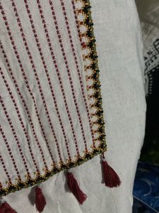 Linen Embroidered Tunic