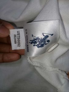 U.S. Polo Assn. White TShirt - Size M