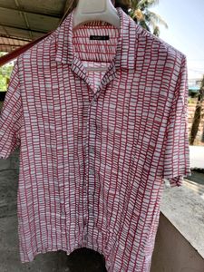 Zudio Half Sleeves Squar Printed Shirt