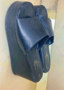 Vintage Platform Slide Sandals