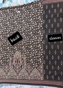 Sold Now. Pashmina Woollen Suit Coffee Brown Color