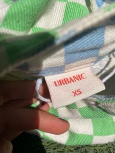 URBANIC checkered shorts, XS