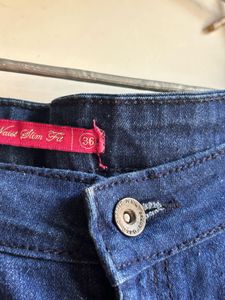 Dark Wash Navy Blue Jeans