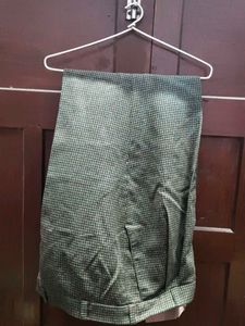 Vintage Plaid Trousers