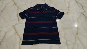 Striped Polo Shirt - Casual Style
