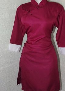 Retro Red Cheogsam For women