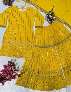 New Stayle Beautiful Pakistani Garara Dress Inpote