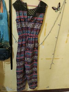 Patterned Jumpsuit