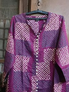A Line Plus Size Kurti