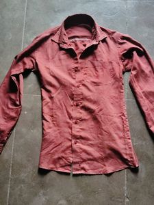 Mens Solid Formal Shirt Shir