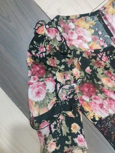 Floral Print Mini Dress
