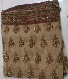 Elegant Embroidered Saree
