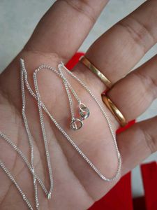 Silver Chain Necklace 92.5 Hallmark
