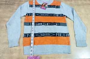 Striped Knit Sweater