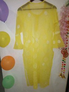 New Lucknavi Chickenkari Kurtis (2)