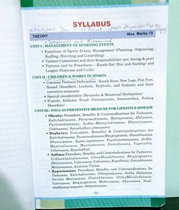 Health &amp; Physical Education XII