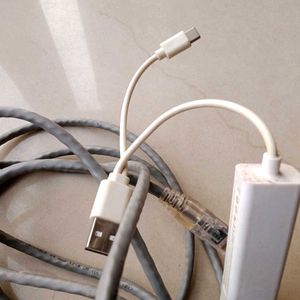 LAN adaptor+ attached cable