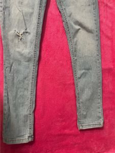 Forever 21 Light Blue High-Waist Skinny Jeans 👖