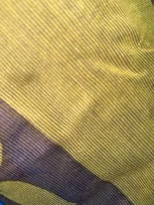 Mustard n Brown Designer Saree