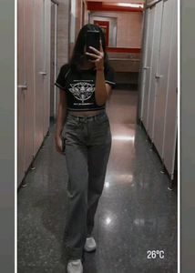 High Waisted Wide Leg Jeans