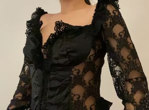 Lace Corset Style Top