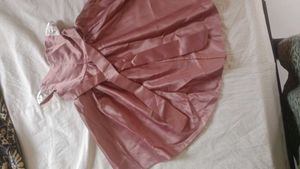 Pink High Low Pattern Frock