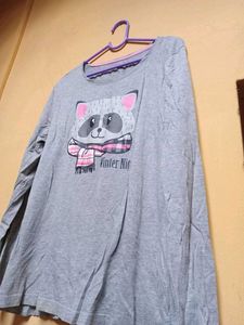 Cute Cotton Night Tee