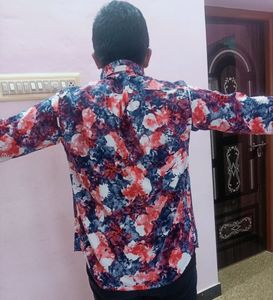 Floral Printed Shirt For Men.. Party And Casual Wear