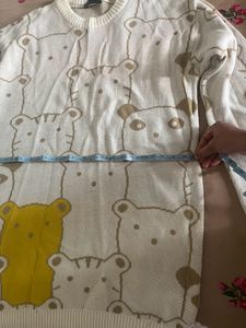 Over Sized Sweatshirt Dress